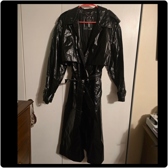 J. Crew Rain Or Shine Black Trench Coat - Picture 2 of 7